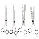  4 PC 8″ BEP603 IRONBARK PET GROOMING KIT