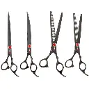 4 PC 8″ ST5Q GROOMING SHEAR KIT