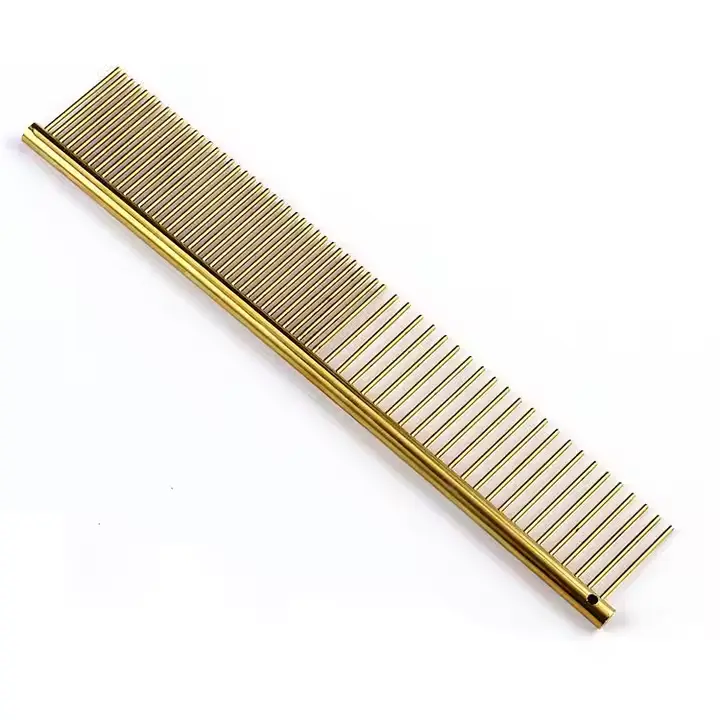 Stainless Steel Pet Dog Grooming Combs Hair Removal Brush Pets Dog Cat Grooming Greyhound Combs 