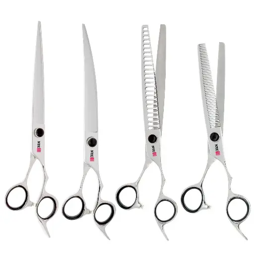  4 PC 8″ BEP603 IRONBARK PET GROOMING KIT