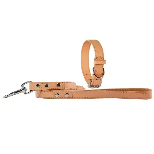 Dog Collar And Lead Brown Highland Quality Best Supplier Competitive Price Dog Collar And Lead