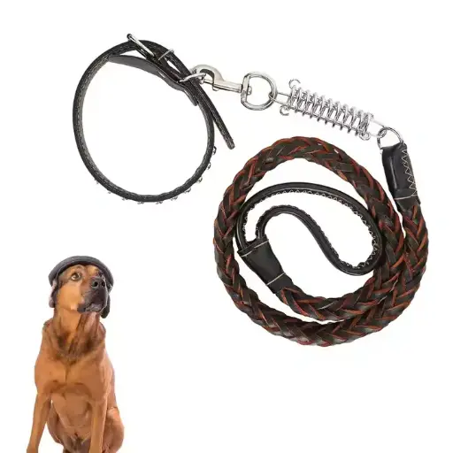 Dog Collar And Lead Best Supplier Made In Pakistan With Own Logo Premium Quality Dog Collar And Lead