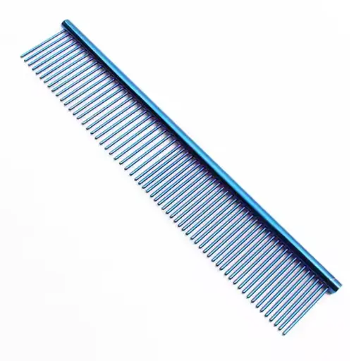 High Quality Pet Stainless Steel Teeth Comb Brush Dog Cat Pet Grooming Greyhound Comb Stainless 