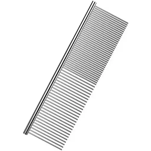 Dogs Cats Undercoat Mats Tangles Knots Comb Stainless Steel Pet Hair Grooming Greyhound Comb 